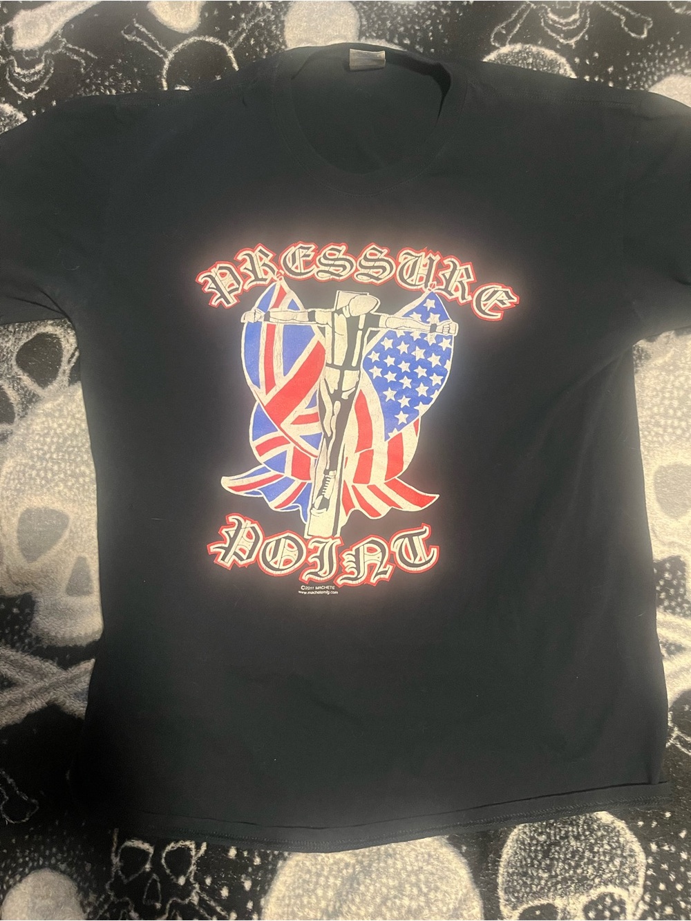 2011 punk band tee